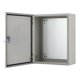 thumbnail image 1 of QinaQin Caja de gabinete eléctrico de acero inoxidable, NEMA 4X e IP67 contra agua y polvo, con cerradura, placa de montaje y llaves para interior o exterior, 1 of 8