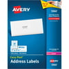 Avery Easy Peel Mailing Address Labels, Laser, 1 x 2 5/8, White, 7500/Box
