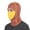Brown, variant on Men All Round Windproof Thermal Full Face Balaclava, Thick Warm Fabric Neck Gaiter Integrated, Skiing Snowboarding Outdoor Cold Weather Cover Sky Blue