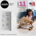 thumbnail image 3 of Simply Filters 12x24x4 MERV 11, MPR 1000, AC Furnace HVAC Air Filter (2 Pack), 3 of 8
