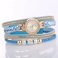 thumbnail image 2 of Bracelet Wrist Watch women Wrap Around Lady, White, 2 of 4