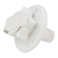 thumbnail image 5 of Valterra Fresh Water Inlet A01-0168 Used For RV Fresh Water System; Flush Mount; 1/2 Inch Male Pipe Thread Inside Connection; 2-3/4 Inch Flange; 2-3/4 Inch Overall Diameter; With Check Valve; White, 5 of 5