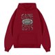 thumbnail image 2 of Gibobby Sudadera con capucha hombre Sudadera DE Bloques con Capucha Colores Stretch Hombre Hoodie(Vino,G), 2 of 4