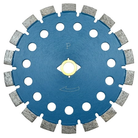 - 7'' x .250'' Blue Boulette Tuck Point Blade Cutter Cutting DM 7/8'' - 5/8'' 12mm Rim
