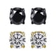thumbnail image 1 of Pendientes de botón para mujer, pendientes de botón, pendientes de botón para mujer de 8 mm con clip sin orificio, pendientes líquidos, pendientes magnéticos de acupresión, pendientes magnéticos (2 pa, 1 of 3