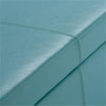 thumbnail image 3 of Atlin Designs Faux Leather Storage Bench in Blue, 3 of 6