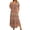 C-Orange369, variant on DHFJKG Summer Dresses Women Beach Long Dress Short Sleeve V Neck Flowy A Line Comfortable Tunic Boho Vacation Clothes Versatile Dresses