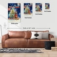 thumbnail image 5 of Merry Christmas and Happy New Year Santa Belgian Malinois Holiday Xmas Winter 2025 Vertical Matte Canvas Poster Sheepdog Dog Lover Gifts Wall Art Home Decor - 00024, 5 of 5