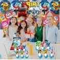 thumbnail image 4 of Super Wings Party Supplies Balloons Cake Topper Birthday Set Decorations Kit Fans, 4 of 7