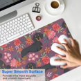 thumbnail image 4 of Long Mouse Pads for Desk,Dachshund Dog and Flower Floral Desk Mats on Top Of Desks, Desk Mouse Pad Extra Large with 3mm Non-Slip Base and Stitched Edge for Gaming,Office,Work,Home 35.4"x15.7", 4 of 6