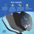 thumbnail image 3 of Set de palas de pickleball VUFOXT Fiberglass Honeycomb Core, 3 of 6