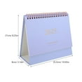 thumbnail image 2 of ibasenice Lavender Daily Desk Calendar with Thick Paper, Spiral Bound Planner for Office and Home Organization, 2 of 8