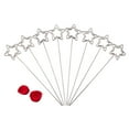 thumbnail image 2 of Heaveant 50pcs Porte-Clips pour Mémo, Porte-Notes Vertical Léger, Support pour Photo, Mémo, pour Les Réunions De Mariage, Les Réunions De Bureau, Les Clips Photo(Star), 2 of 14