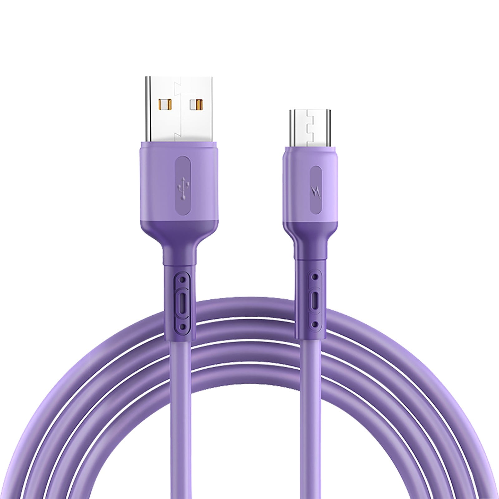 Android Phone Charging Cord 10ft 2m Silicone Data Cable Mobile Phone ...