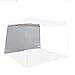 thumbnail image 3 of Impact Canopy 032201101 Slant Leg Sun, 1 Wall Only, White Canopy, 3 of 4