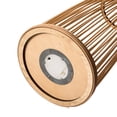 thumbnail image 5 of Wickerwise Rattan Designed Bamboo LED Lantern Lamp Battery Powered for Indoor and outdoor, 5 of 7