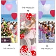 thumbnail image 2 of 1 Set Love Shaped Balloons Party Balloons for Valentine's Day Decor (White, Red), 2 of 5