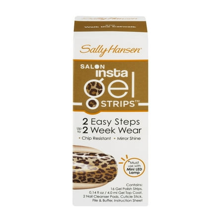 Sally Hansen Salon Insta Gel Strips 370 Walk the Catwalk - 16 CT