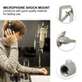 thumbnail image 3 of LEORX 1Pack Condenser Microphone Shockmount Alloy Metal Anti-Vibration Mic Holder for Singing Gaming Meeting, 3 of 8