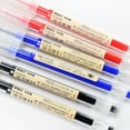 thumbnail image 3 of Graflsoa Stylos Gel à Écriture Fluide pour École et Bureau, Pointe Fine 0.35mm, Couleurs Assorties : 4 Bleu, 3 Noir, 3 Stylos Rouges, 3 of 6