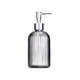 thumbnail image 2 of Botellas Dispensadoras De Vidrio 1 unidad de botella dispensadora de jabón de vidrio gris para baño y cocina, 400 ml, para jabón de manos o loción, recargable, con bomba. Rkxzt, 2 of 9