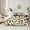 Brown White, variant on Manfei Brown Cheetah Print Bedding Comforter Set 7-Piece, Wild Animal King Bedding Sets, Aesthetic Leopard Print Bed Sheets, Luxury Bedroom Decor