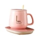 thumbnail image 2 of Calentadores de café eléctricos Calentador de taza de café Almohadilla de aislamiento Inducción de gravedad Calentador de taza de temperatura constant Rosa Sunnimix Calentador de tazas, 2 of 8