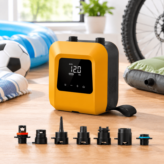 Electric Rechargeable Paddle Board Pump, 20 PSI Dual-Stage Inflation for SUP and Kayaks