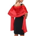 thumbnail image 2 of Gelikeya Shawls and Wraps for Evening Dresses Elegant Formal Chiffon Scarf Soft Wedding Guest Brides Sheer Shawl, RD1, One Size, 2 of 6