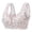 Pink, variant on Bras for Women Bra Floral Front-Button Vest Style Supportive Everyday Wear for Middle and Older Women Gray 85B