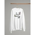 thumbnail image 3 of Butterfly Kind People Sweatshirt Women -Image by Shutterstock, Female 4X-Large, 3 of 4