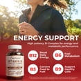 thumbnail image 2 of Vitamin B Complex Gummies for Women & Men – Vegan B12, Biotin, Niacin & Folate – Energy, Metabolism, Nerve Support – Strawberry Flavor – 60 Gummies – O Nutritions, 2 of 9