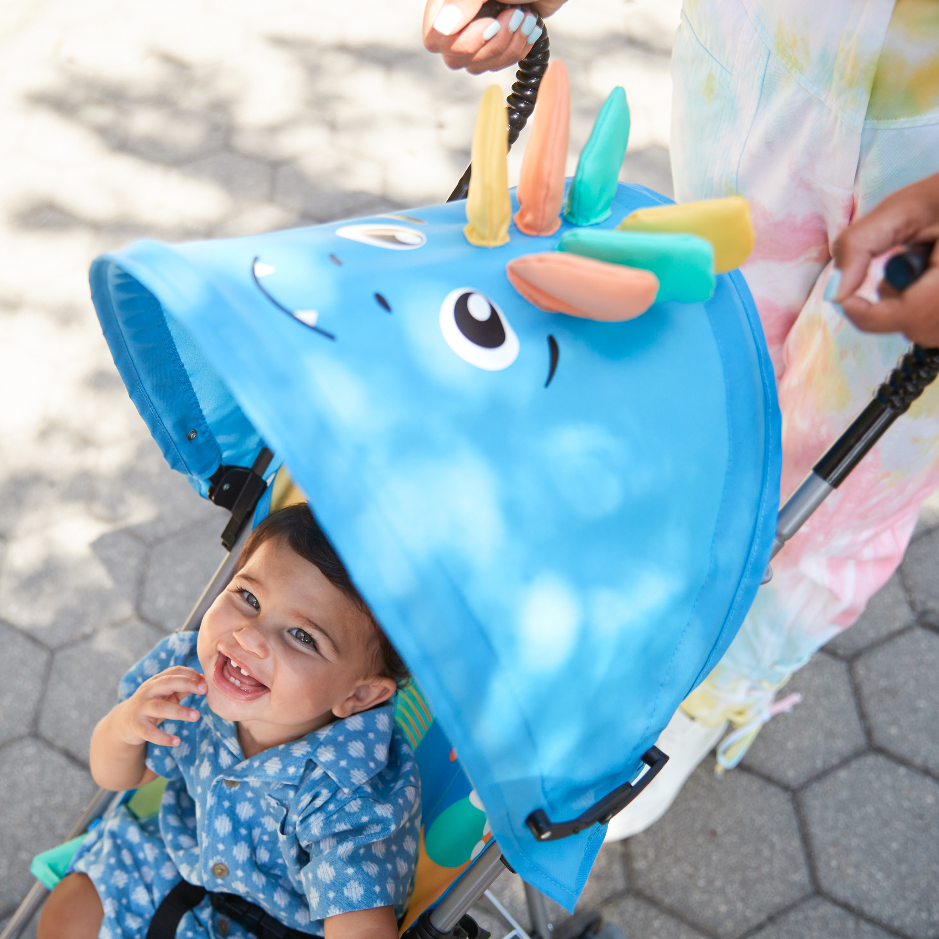 Cosco Kids Character Umbrella Stroller, Stewie Stegosaurus photo 2