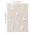 thumbnail image 3 of Halloween Flannel Throw Blanket Festive Floral Decorative Blanket For Sofa Couch Bed Versatile Home Decoration For Bedroom Living Room And Holiday Decor, 3 of 7
