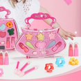 thumbnail image 3 of de maquillaje la ños, de maquillaje, de de juguete de maquillaje regalos ñas-prueba de seguridad - 2 CUTICAT estuche de maquillaje para niñas, 3 of 7