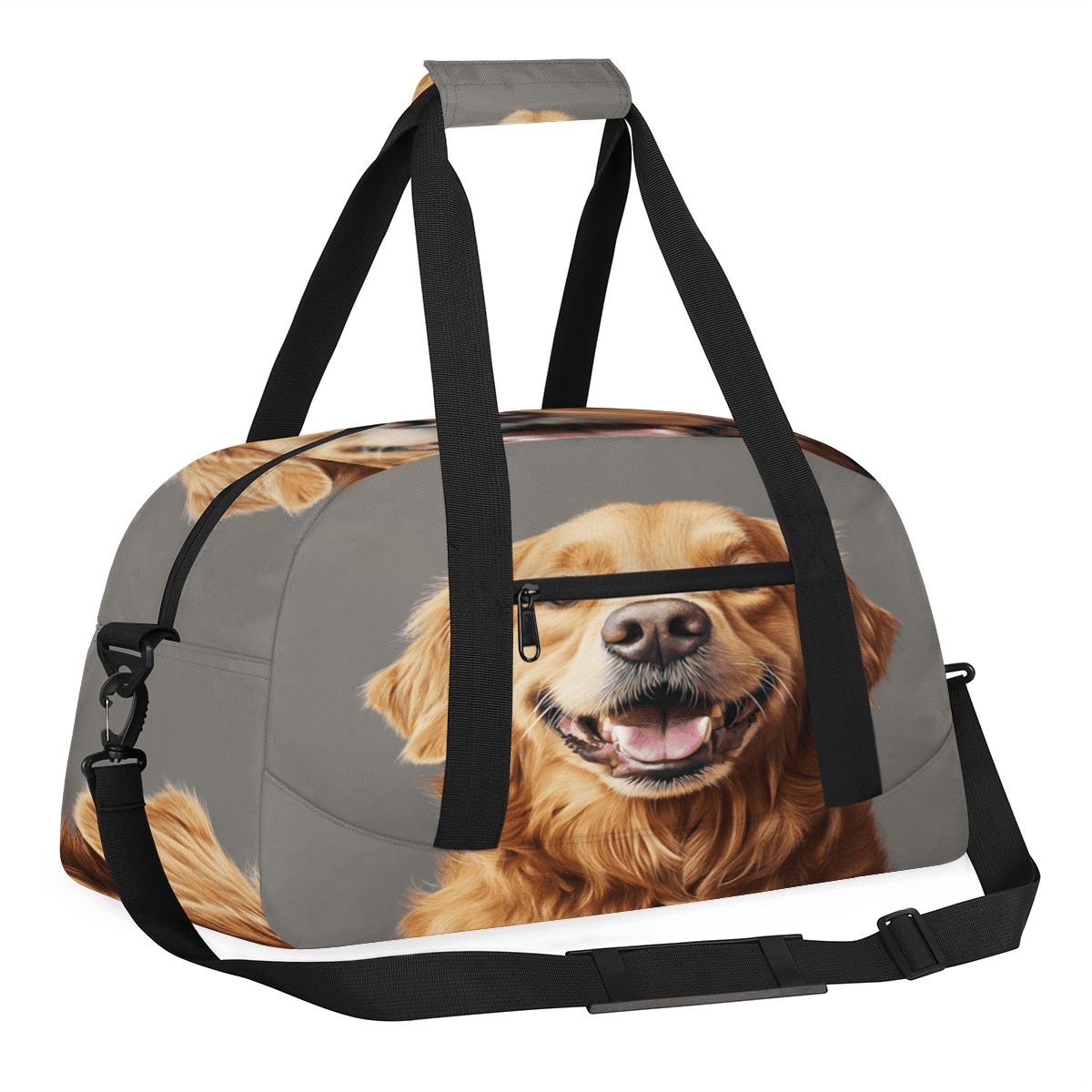 Herdesigns Labrador Dog Sports Duffle Bags Travel Duffle Bag Gym Bag Cute Weekender Travel Bag Waterproof Overnight Bag Carry On Travel Tote Bag Dance Bags