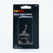 EverStart Plus 10885W Universal Metal Toggle Switch 20 Amp 12 Volt DC