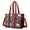 Blue Basketball Related, variant on Teacher Tote Bag,Brown Footballs Repeat Pattern Teacher Utility Tote Bag,Large Work Tote Bags for Women with Multiple Pockets,Top Zipper Closure,13.8x10.6x6.7 Inch