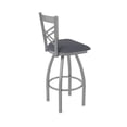 thumbnail image 4 of 820 Catalina Stainless Steel 30" Swivel Bar Stool with Canter Storm Seat, 4 of 4