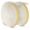 thumbnail image 2 of Geege 6M Foam Self Adhesive Casement Door Excluder Seal Strip Rubber Tape Weatherstrip, 2 of 5