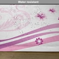 thumbnail image 6 of Ambesonne Modern Place Mats Set of 4, Ivy Flower Leaves Nature, Standard Size, Dark Blue Lilac, 6 of 6