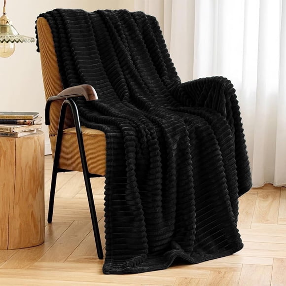 Cobija para Arropar, Cobija Extra Suave con Franjas, Mantas y Cobijas de Cama Mullidas y Acogedoras para Sofá, Cama, Sillón, Mantas Ligeras y Versátiles para Oficina Recámara Picnic Decoración Del...