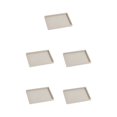 thumbnail image 1 of ZheElen Eco-friendly And Scratch-proof Stackable Jewelry Trays For Necklace And Bangles Beige 5Set, 1 of 6