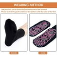 thumbnail image 3 of 2 Pair Self Heating Warming Socks,Multifunction health massage Magnetic Socks Heated Socks for Men Women Outdoor Winter Hunting,Climping,Skiing,Fishing,Hiking Wearing Supplies-One Size, 3 of 7
