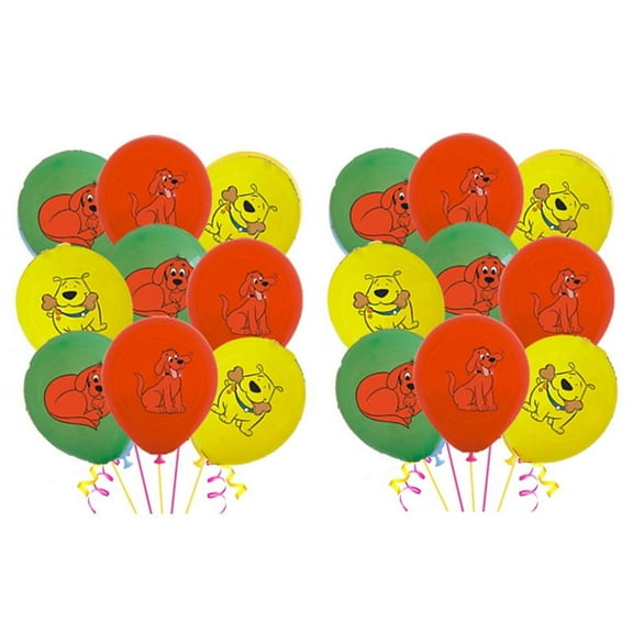 Clifford the Big Red Dog Balloons Party Supplies Birthday Favors Decorations Decor Kit Latex