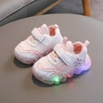 thumbnail image 2 of Futezty Toddler Shoes Children Sneakers,Luminous Kids Girls Light Sport Children LED Shoes Baby Shoes(Pink,10.5 Little Kids), 2 of 5