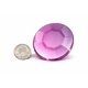 thumbnail image 1 of Rhinestones Allstarco acrílicos rosas de 60 mm con reverso plano, 2 piezas, 1 of 9
