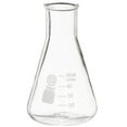 thumbnail image 3 of Glass Erlenmeyer Flask Set - Graduated Borosilicate Glassware - Volumetric Narrow Neck Scientific Chemistry Labware & Equipment - Home & School Science Experiments (1000mL, 4-Pack), 3 of 6