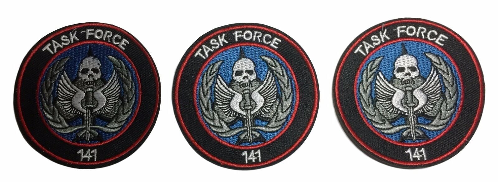TASK FORCE 141 Patch Modern Warfare OPS PS3 XBOX MW3 Call of Duty Black IRON ON