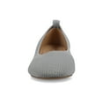 thumbnail image 6 of Journee Womens Maryann Slip On Round Toe Ballet Dress Flats, Widths Available, 6 of 9